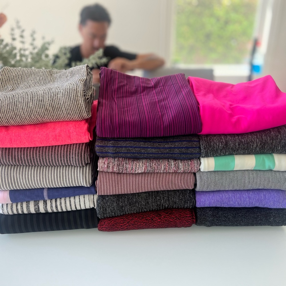 Lot of EUC (like new) Lululemon Vinyasa Scarves - 19 total